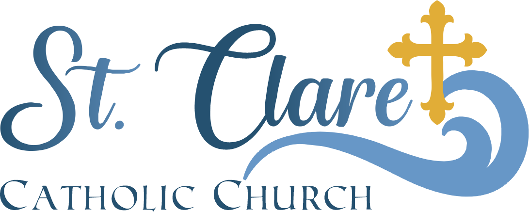 Logo for St. Clare Catholic Church
